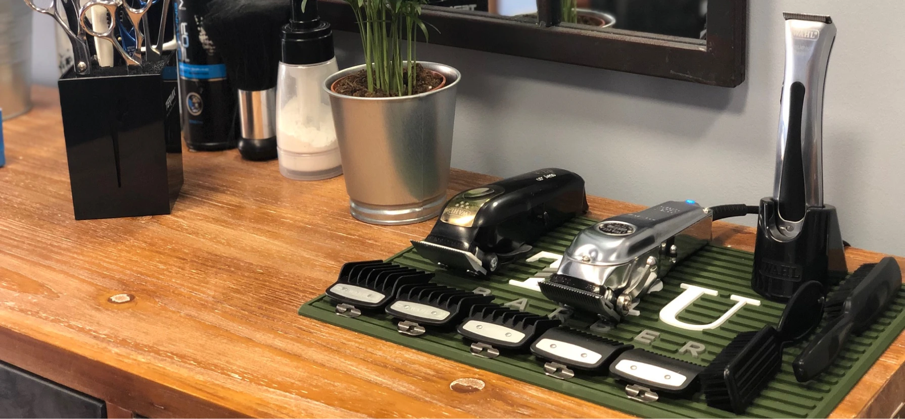 utensilios de barbería